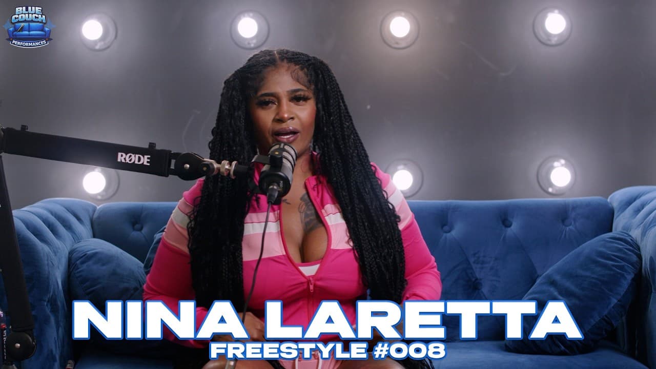 Nina Loretta Snaps On The Blue Couch With A HIT Single & Freestyle 🔥