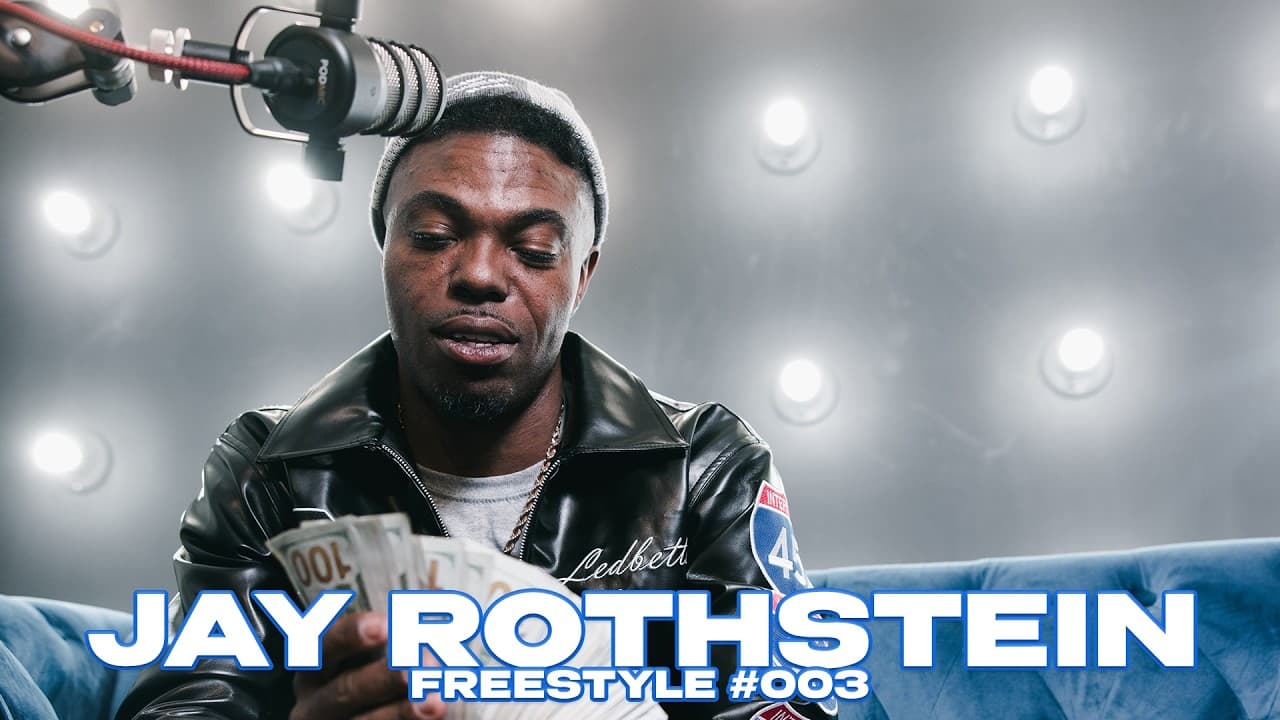 Jay Rothstein Counting Blue Hundreds During a Crazy Freestyle |  Blue Couch Performances | 003 |